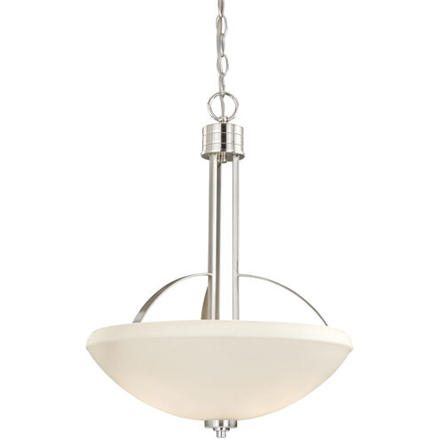 Solna LED 17 inch Satin Nickel Pendant Ceiling Light