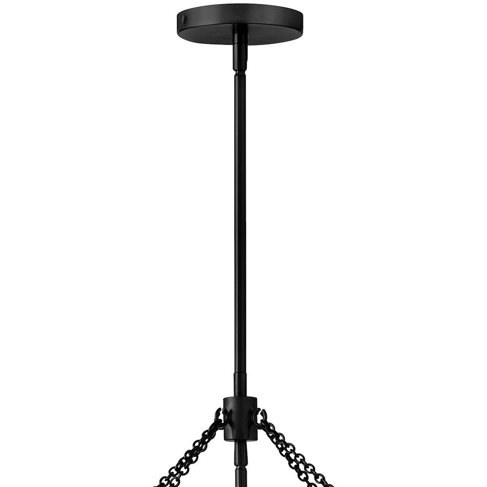 Gwen 4 Light 16 inch Black Pendant Ceiling Light