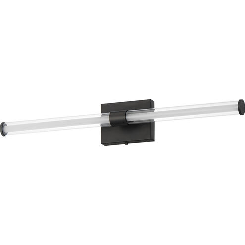 Fuse LED 1.75 inch Black Bath Vanity Wall Light