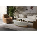 Leda 55 X 30 inch Warm Grey / Warm Brown Outdoor Coffee Table