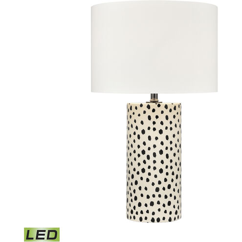 Signe 26 inch 9 watt Cream Table Lamp Portable Light