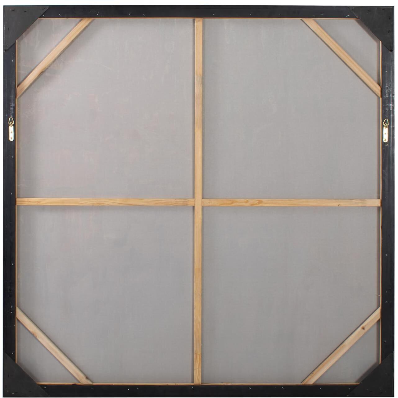 A Rain Soaked Frenchmen Street 61.75 X 61.75 inch Hand Painted Canvas