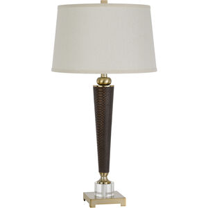 Sebree 32 inch 150.00 watt Leathrette Table Lamp Portable Light