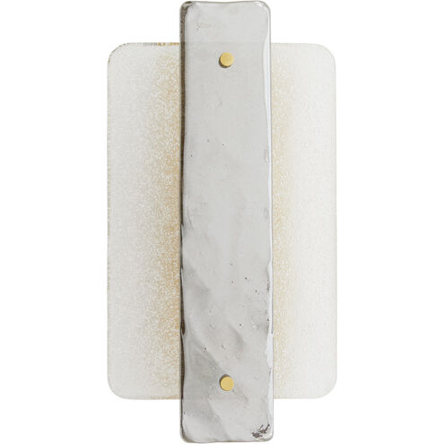 Uriah 2 Light 8 inch Antique Brass Sconce Wall Light