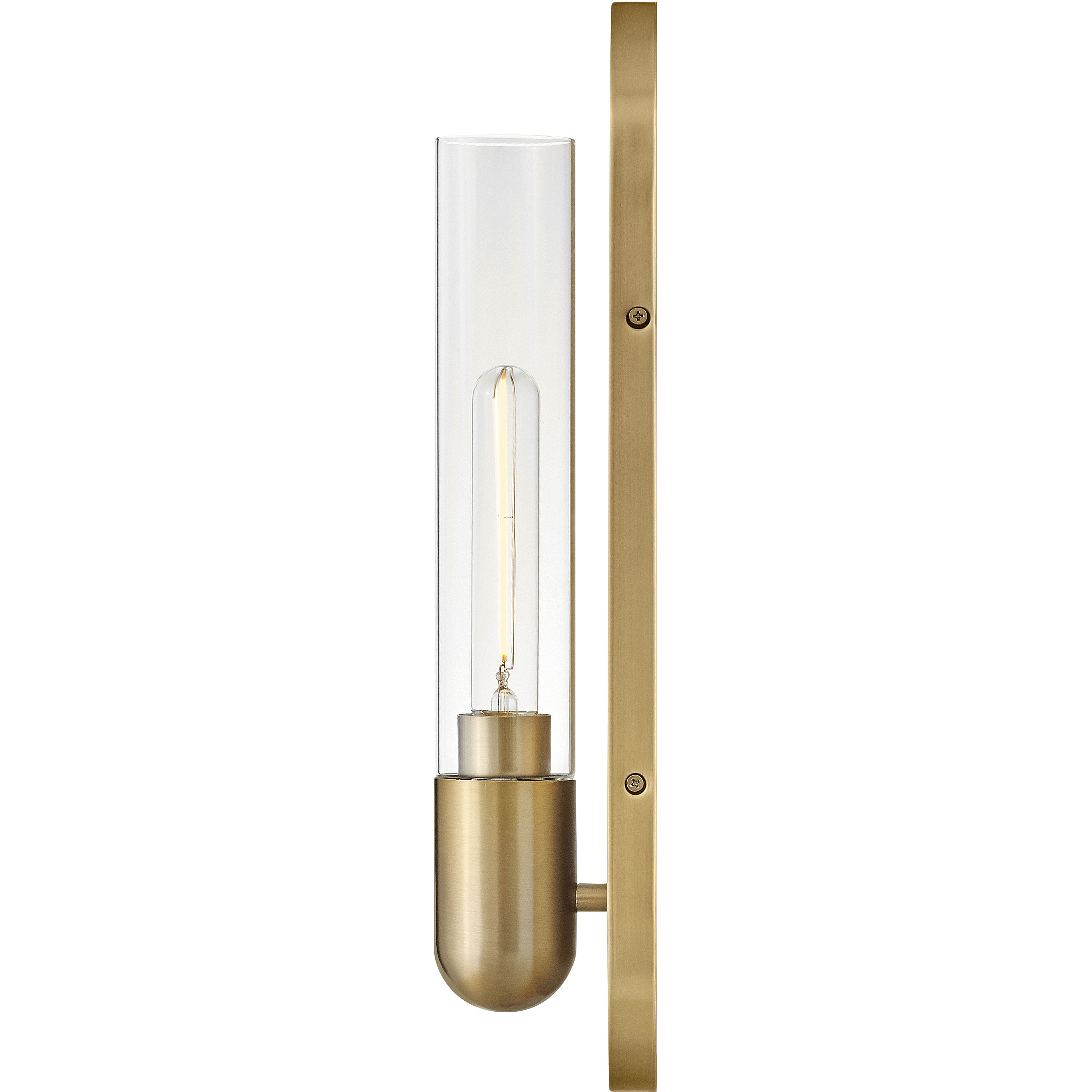 Tully 1 Light 4.5 inch Lacquered Brass ADA Sconce Wall Light