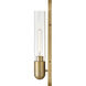 Tully 1 Light 4.5 inch Lacquered Brass ADA Sconce Wall Light