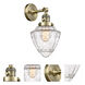 Franklin Restoration Bullet LED 7 inch Antique Brass Sconce Wall Light