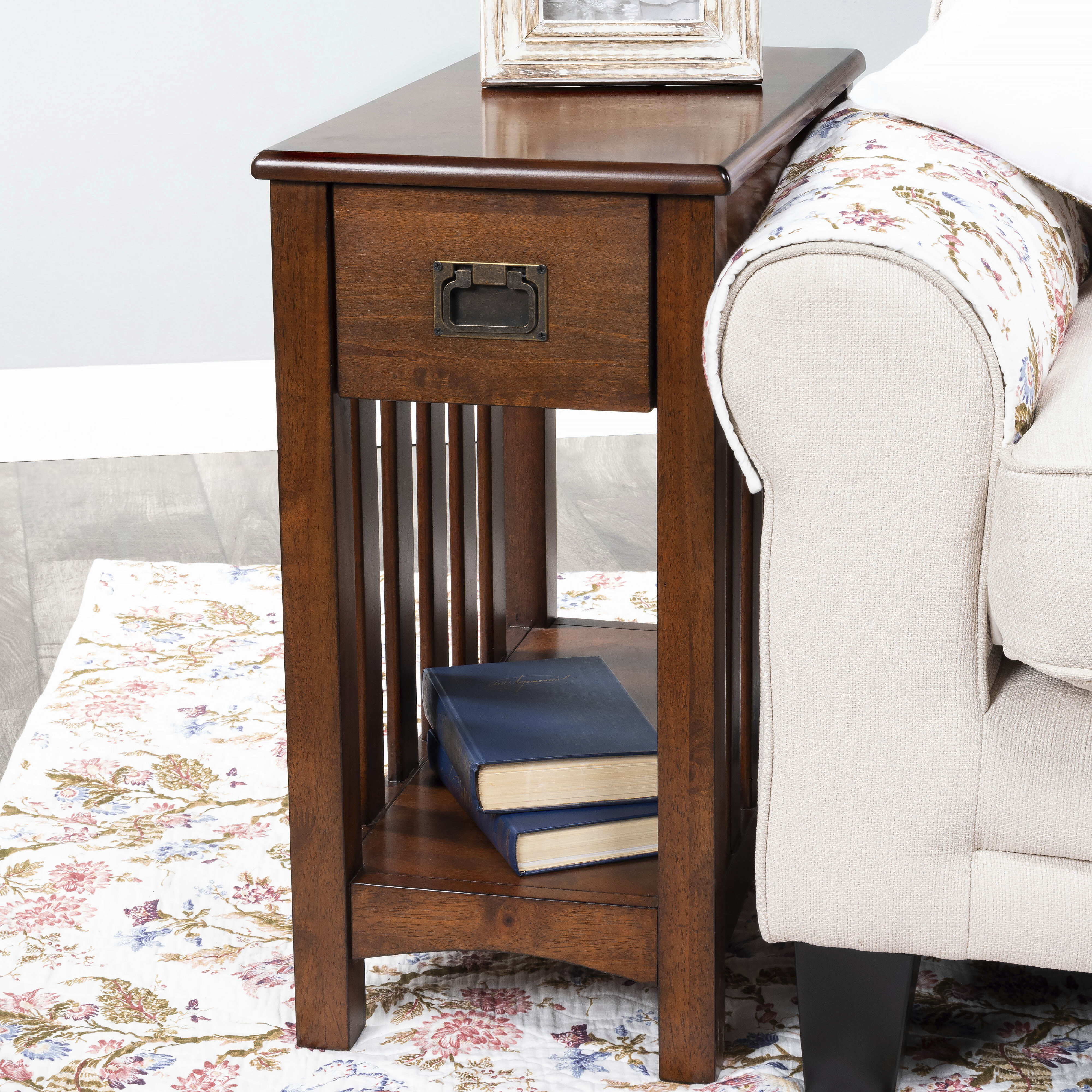 Larina Shaker Wood End or Side Table