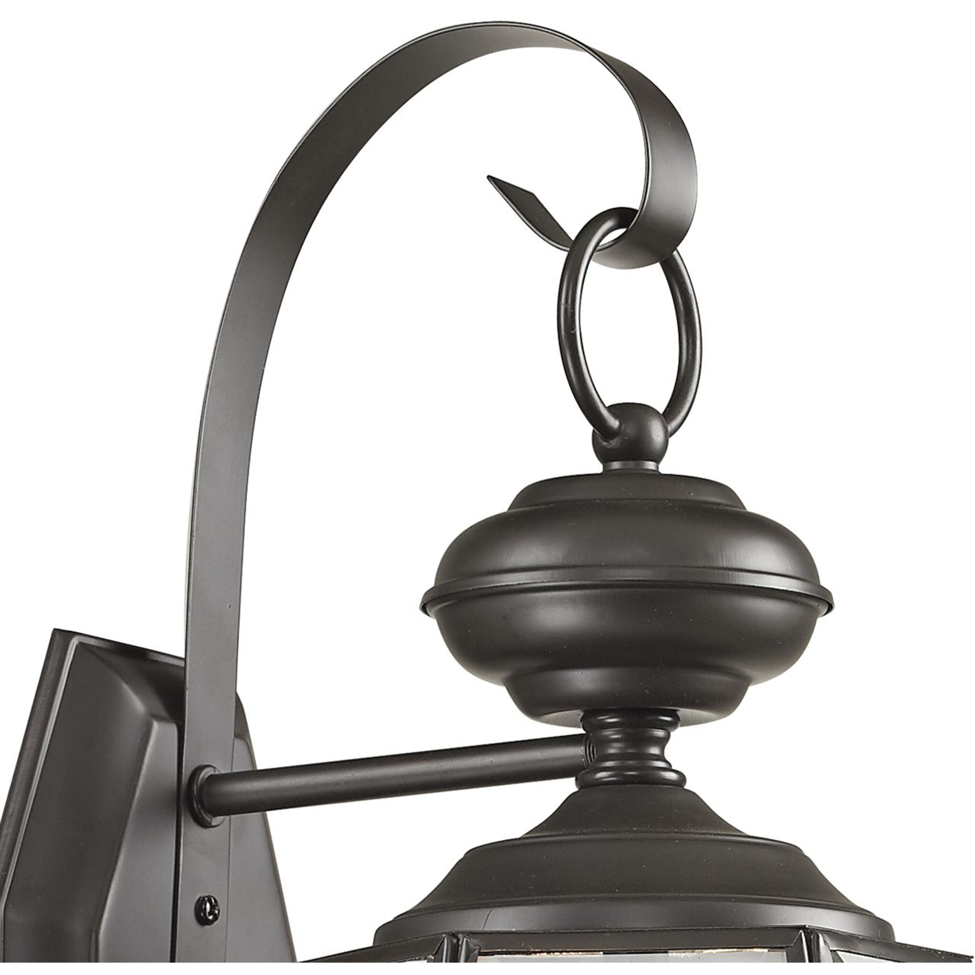 Ashford 2 Light 21 inch Oil Rubbed Bronze Outdoor Sconce