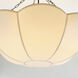 AH by Alexa Hampton Stassi 4 Light 32 inch Aged Iron Chandelier Ceiling Light