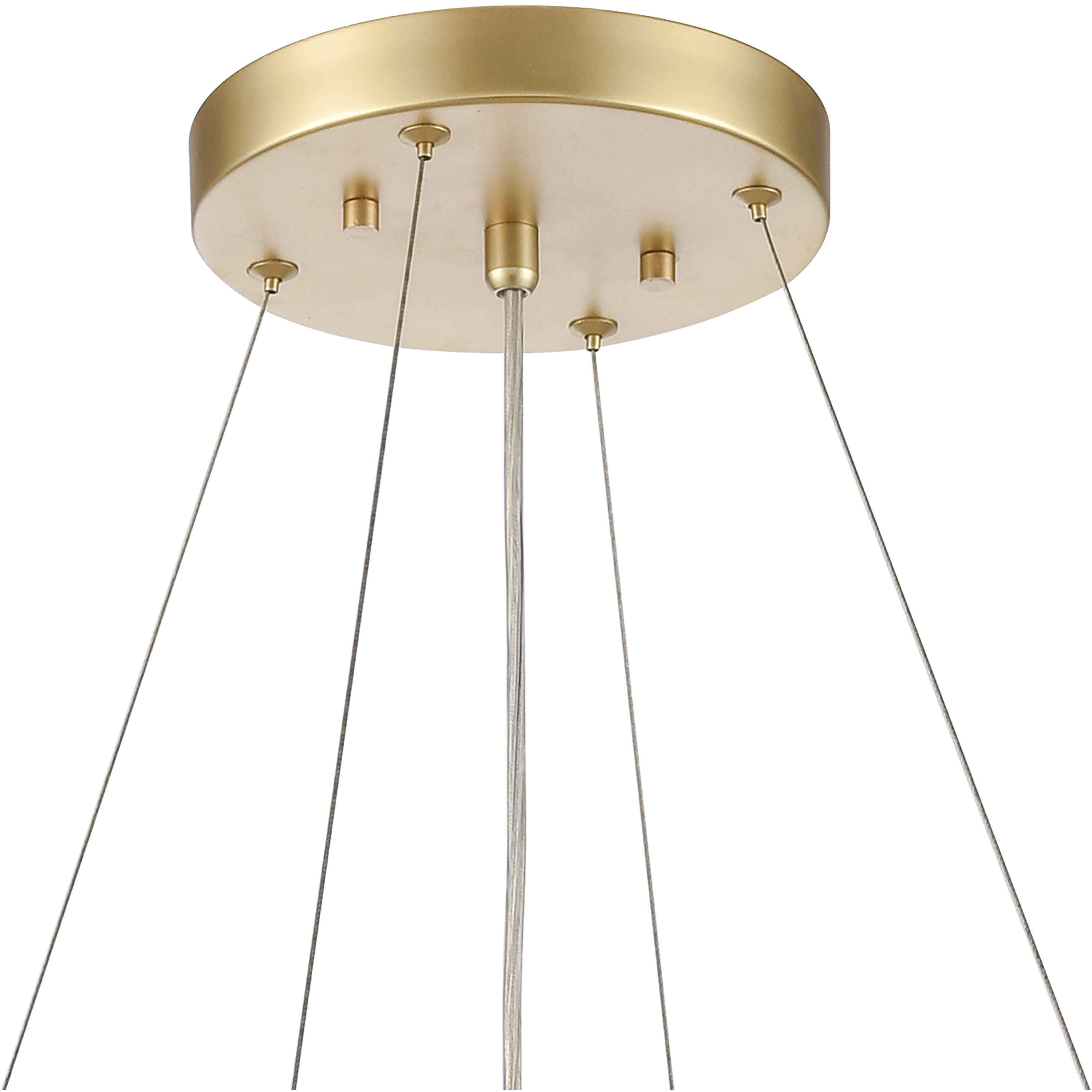 Fantania 6 Light 24 inch Champagne Gold Chandelier Ceiling Light