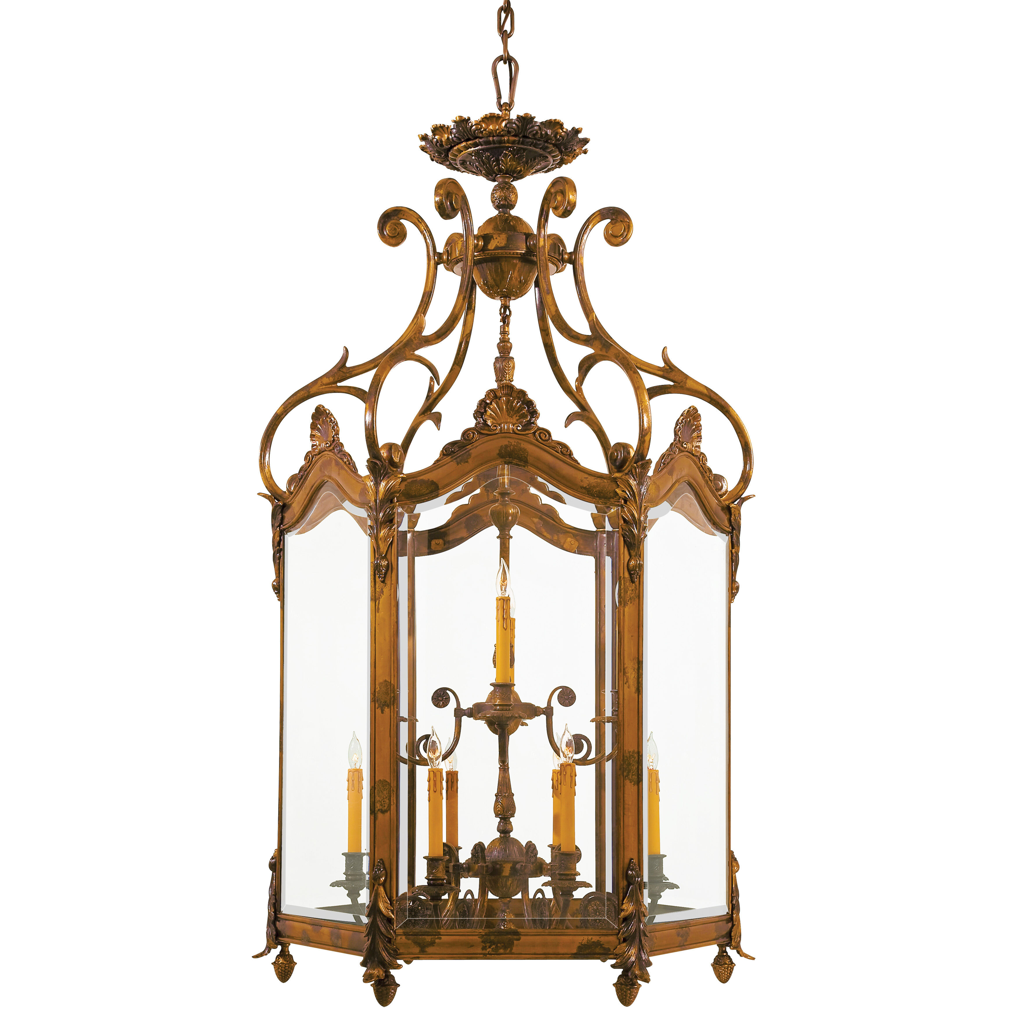 Metropolitan Family Collection 12 Light 34.5 inch Oxide Bronze Foyer Pendant Ceiling Light