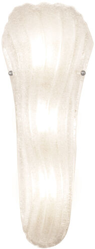 Croydon 3 Light 10 inch Stainless Steel ADA Wall Sconce Wall Light in Sconce glass, tall Clear Rugiada (CLR)