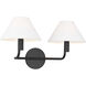 Sean Lavin Colfax 2 Light 18.5 inch Aged Iron Sconce Wall Light