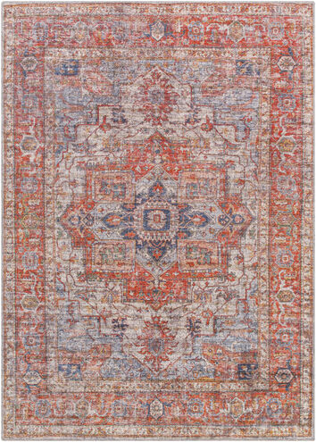 Cobb 87 X 63 inch Red Rug in 5 x 8, Rectangle