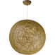 Bali 1 Light 19.00 inch Outdoor Pendant/Chandelier