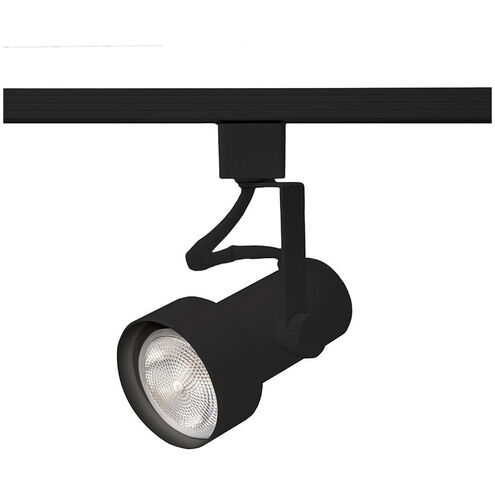 J Series 1 Light 120 Black Track Head Ceiling Light in J Track