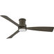 Coastal Elements Iver 56 inch Metallic Matte Bronze Fan, Dual Mount