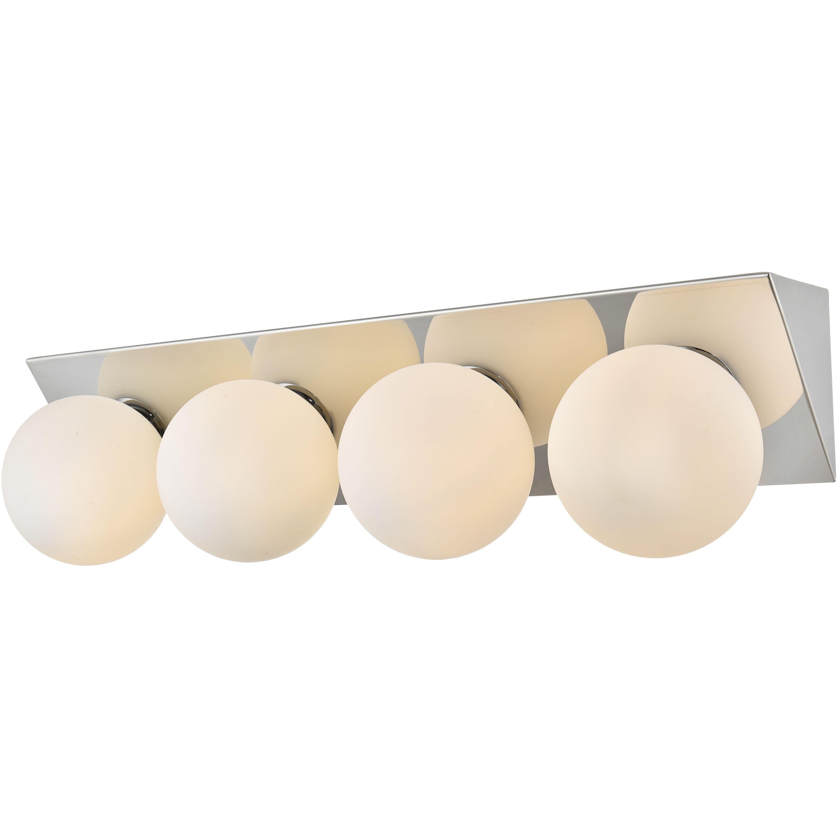 Jillian 4 Light 29 inch Chrome Bath Sconce Wall Light