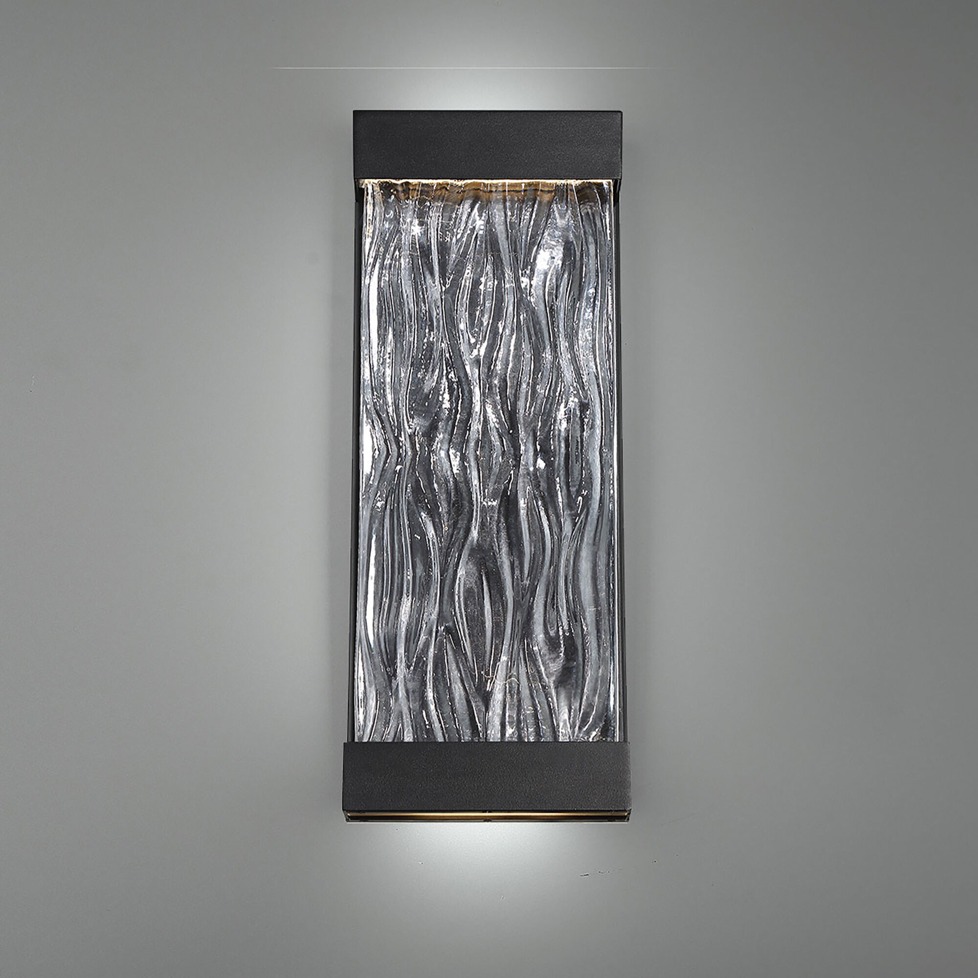 Fathom LED 22 inch Black Outdoor Wall Light in 22in