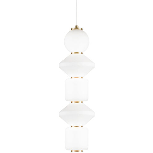 Dango LED 6.38 inch Oxidized Gold Pendant Ceiling Light