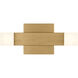 Drew & Jonathan Scott Brander LED 11.38 inch Satin Brass Vanity Light Wall Light