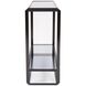 Liam 44 inch Smokes Gray and Black Console Table