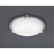 Yokohama 1 Light 16 inch White Flush Mount Ceiling Light, with Remote Control 