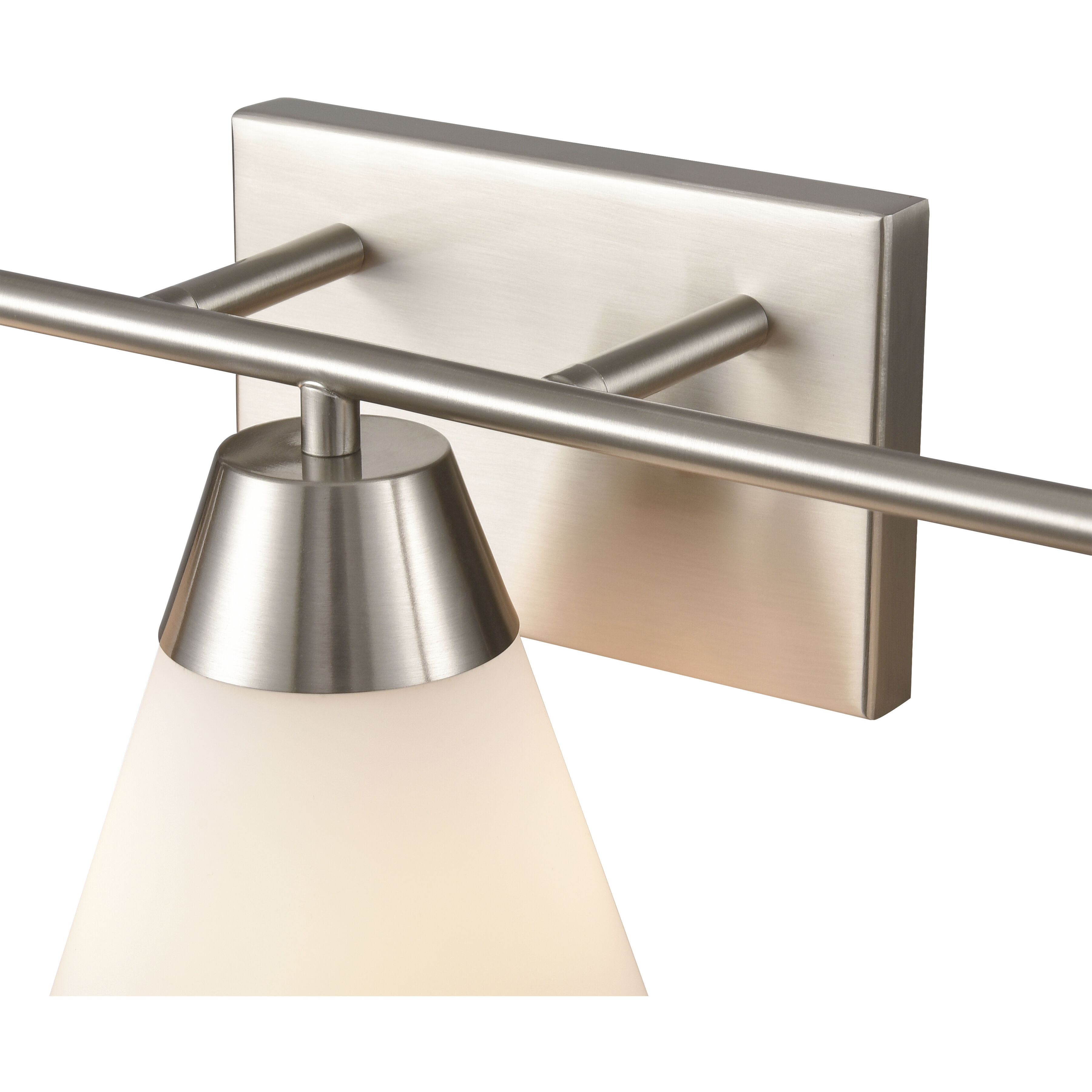 Vivica Vanity Light Wall Light in Brushed Nickel
