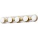 Velma LED 34.75 inch Aged Brass Vanity/Bath Bar Wall Light