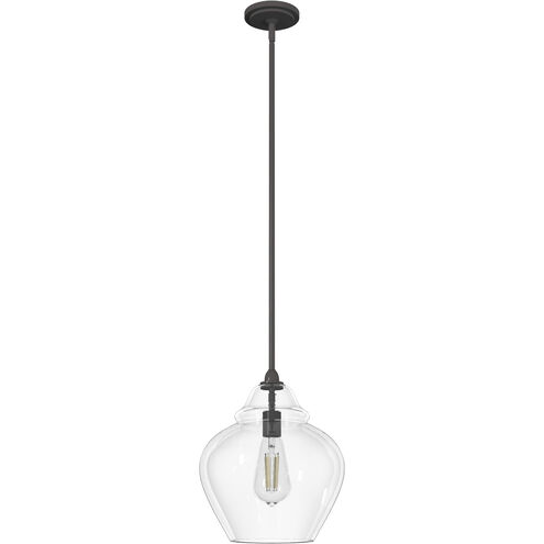 Dunshire 1 Light 12 inch Noble Bronze Pendant Ceiling Light
