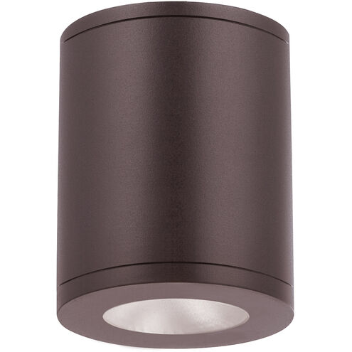 Tube Arch LED 6.25 inch Bronze Outdoor Flush in Narrow, 90, 3000K