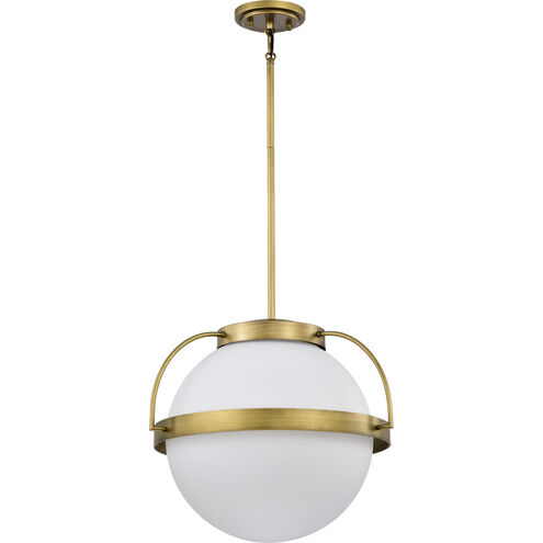 Lakeshore 1 Light 18 inch Natural Brass Pendant Ceiling Light