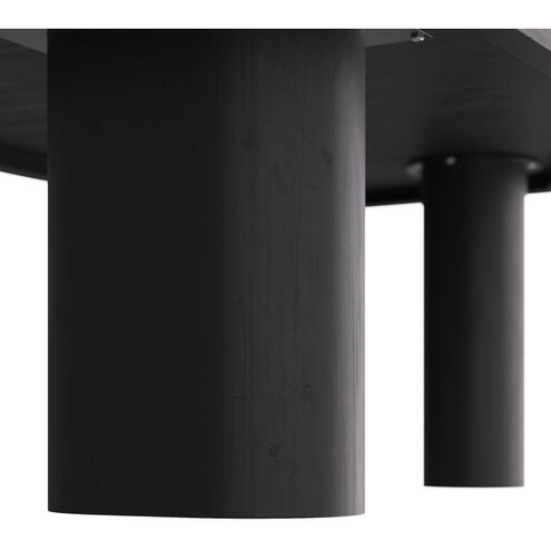 Tribal 55 X 16.5 inch Ebony Coffee Table