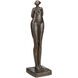 Tall Empress Dark Brown Decorative Object