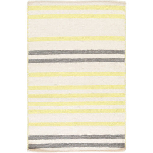 Frontier 36 X 24 inch Lime, Medium Gray, Khaki Rug