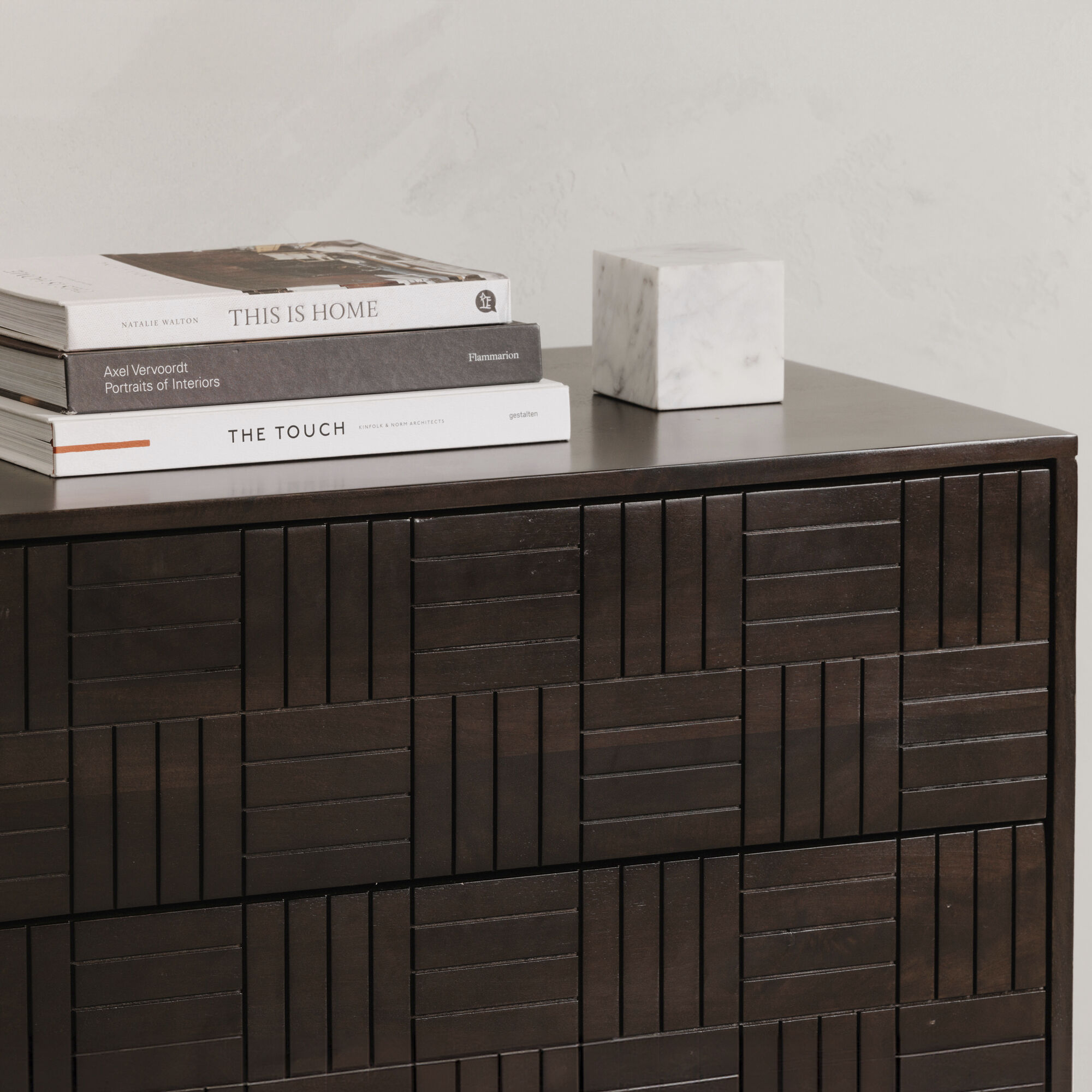 Denman Brown Dresser, 6 Drawer