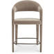 Martens 39 inch Brown Counter Stool in Light Brown