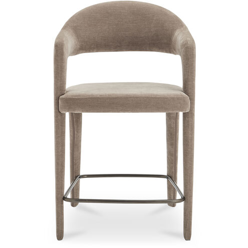 Martens 39 inch Brown Counter Stool in Light Brown