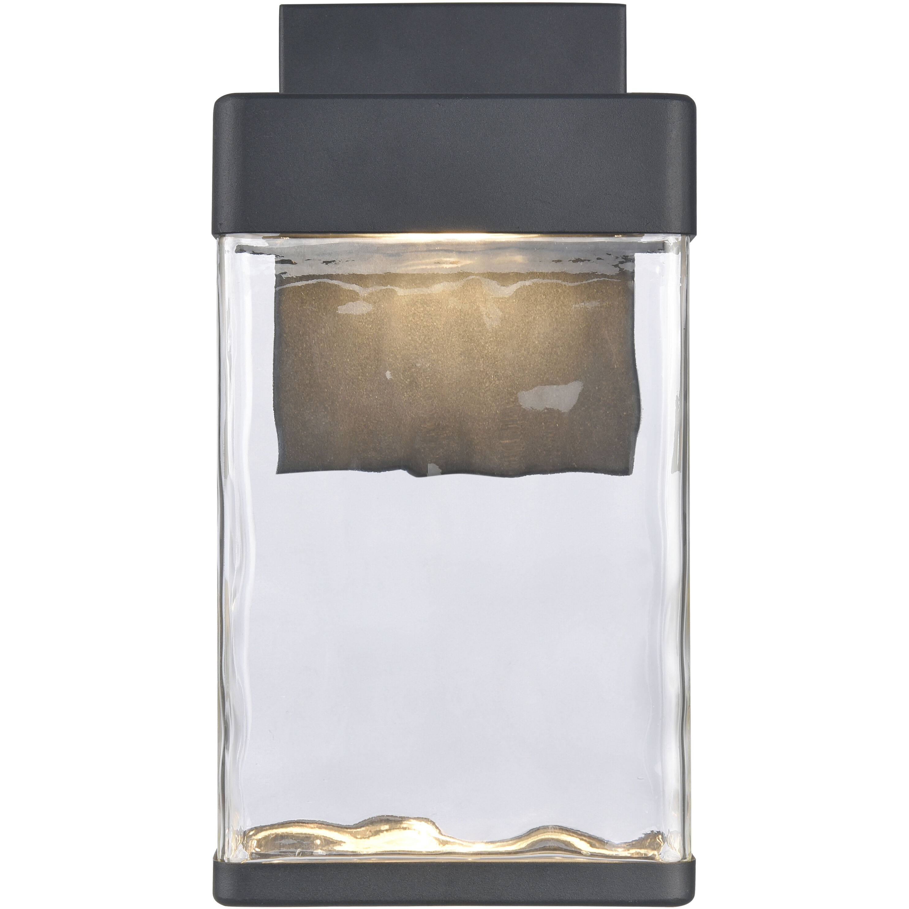 Cornice LED 13.5 inch Charcoal Black Outdoor Wall Sconce