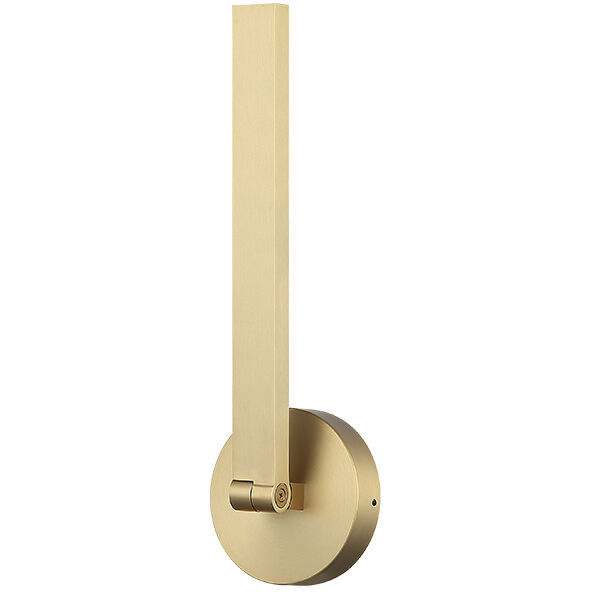Archie 1 Light 4.75 inch Brushed Gold Wall Sconce Wall Light