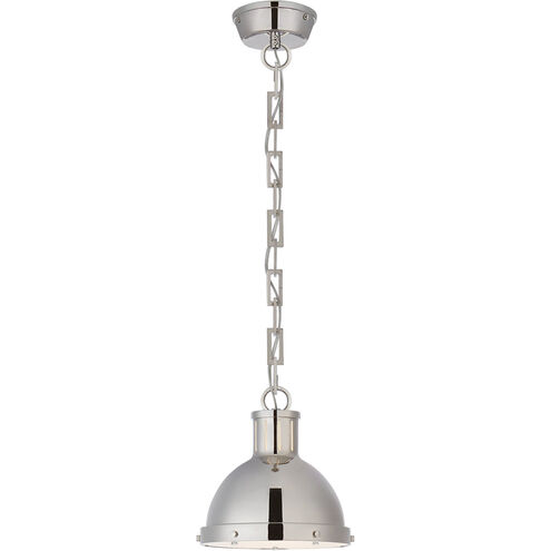 Thomas O'Brien Hicks 1 Light 8.75 inch Polished Nickel Pendant Ceiling Light, Small