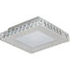 Canada LED 13 inch Chrome Flush Mount Ceiling Light