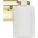 Estrada 4 Light 31.25 inch Brushed Gold Bathroom Vanity Light Wall Light