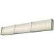 Evoke LED 32 inch Chrome Vanity Bar Light Wall Light