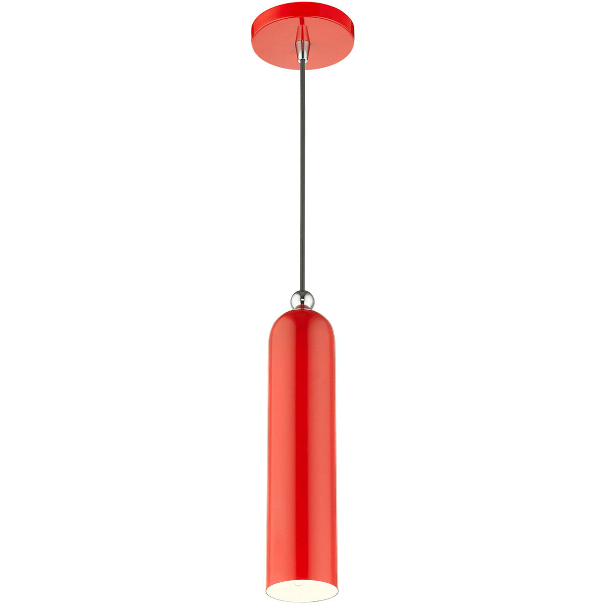 Ardmore 1 Light 5 inch Shiny Red Pendant Ceiling Light