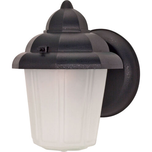 Brentwood 1 Light 9 inch Textured Black Outdoor Wall Lantern
