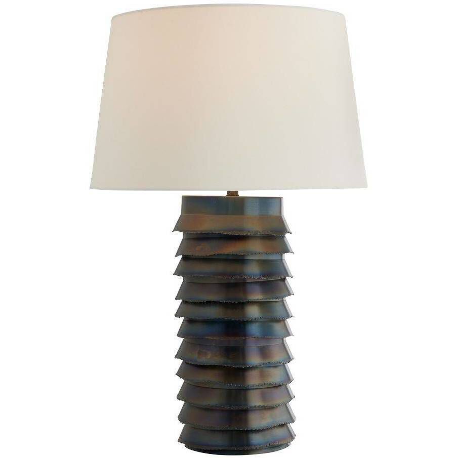 Frasier 28 inch 150.00 watt Burnt Iron Lamp Portable Light