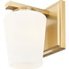 Nextra 1 Light 5 inch Modern Gold Wall Sconce Wall Light