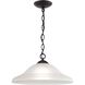 Conway 1 Light 15 inch Oil Rubbed Bronze Pendant Ceiling Light